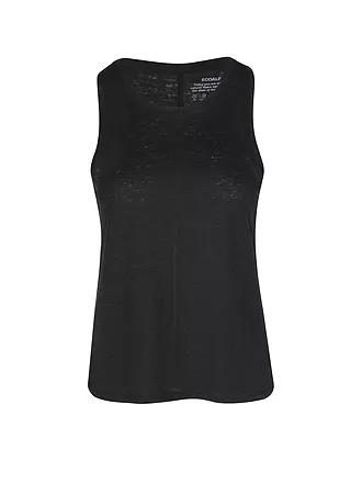 ECOALF | Leinentop HALDENALF | schwarz
